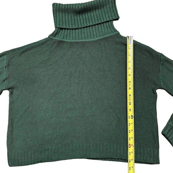 House of Harlow 1960 x Revolve Women's Turtleneck Pullover Sweater Green Size XS - Picture 5 of 8
